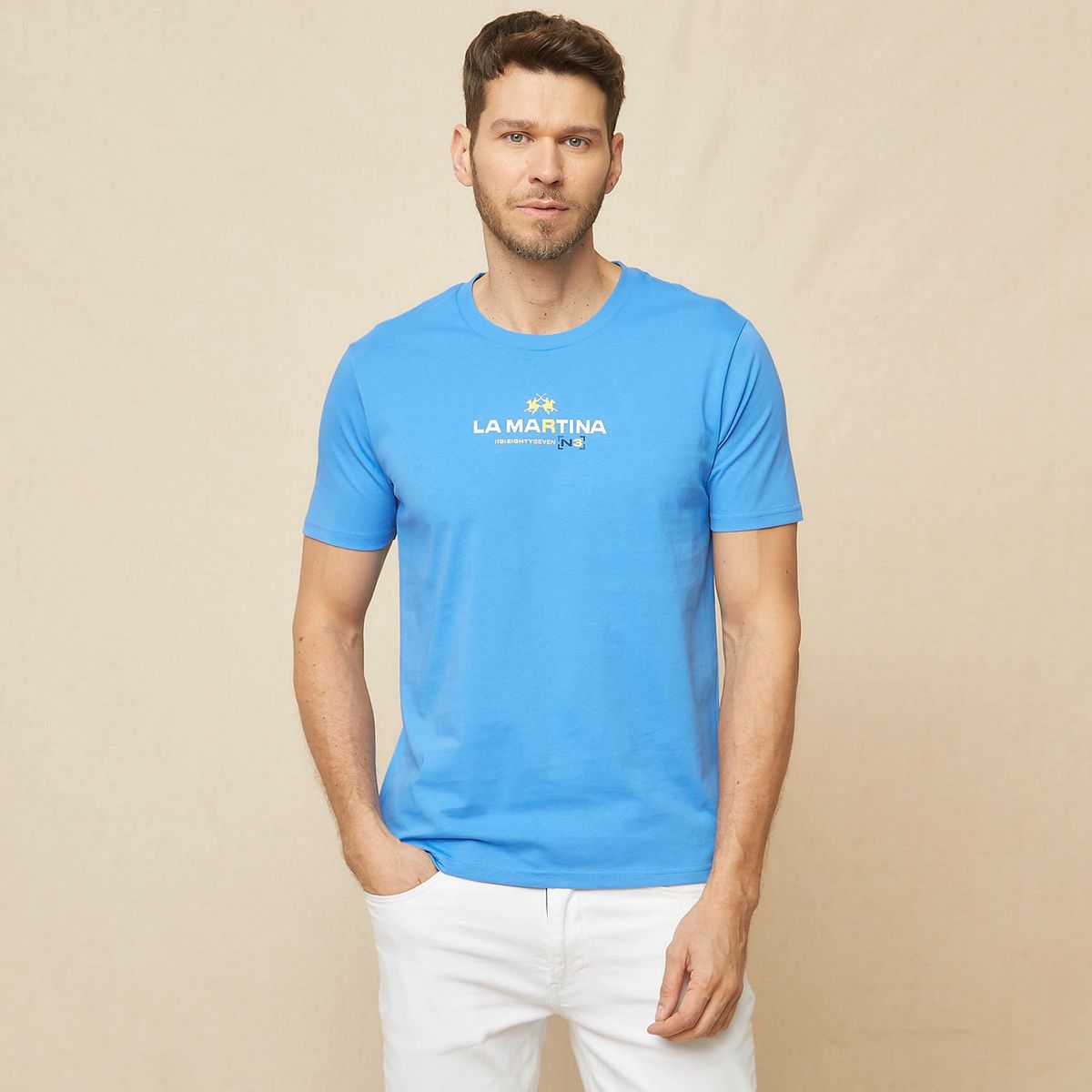 LA MARTINA - Polo La Martina Manga Corta Algodón