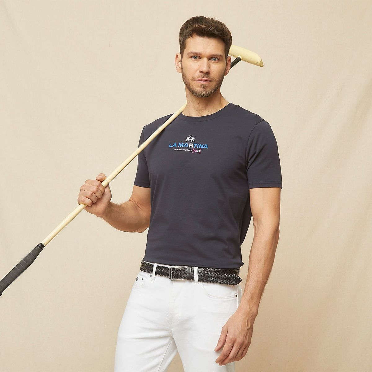 LA MARTINA - Polo La Martina Manga Corta Algodón