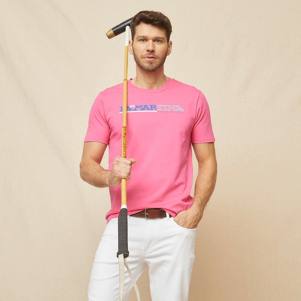 LA MARTINA - Polo La Martina Manga Corta Algodón