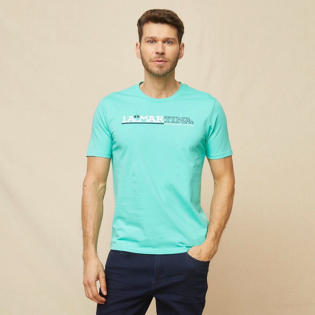 LA MARTINA - Polo La Martina Manga Corta Algodón