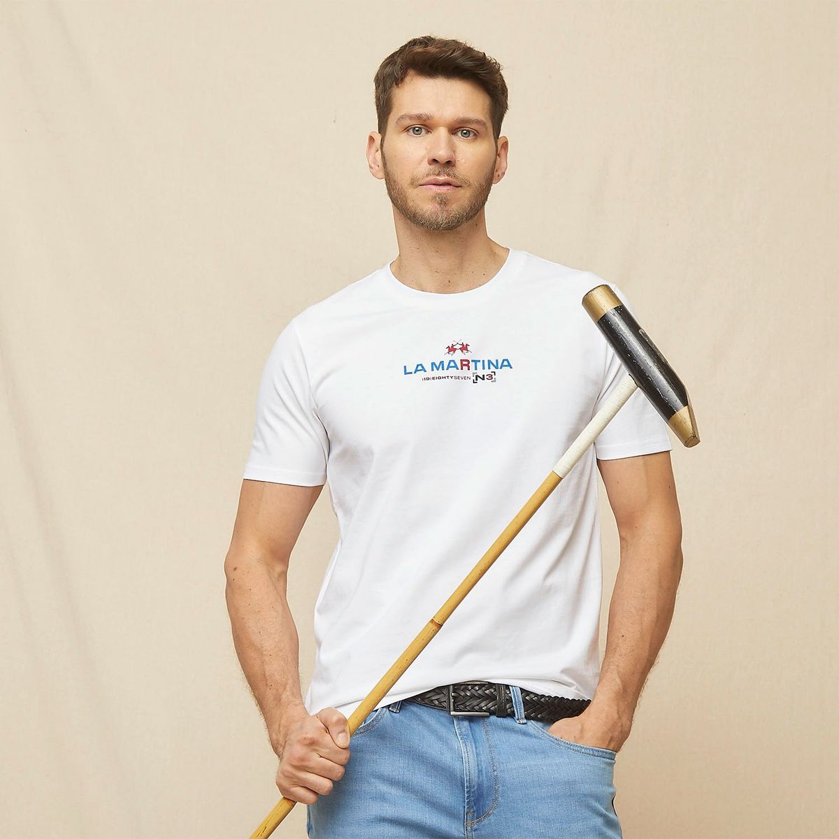 LA MARTINA - Polo La Martina Manga Corta Algodón