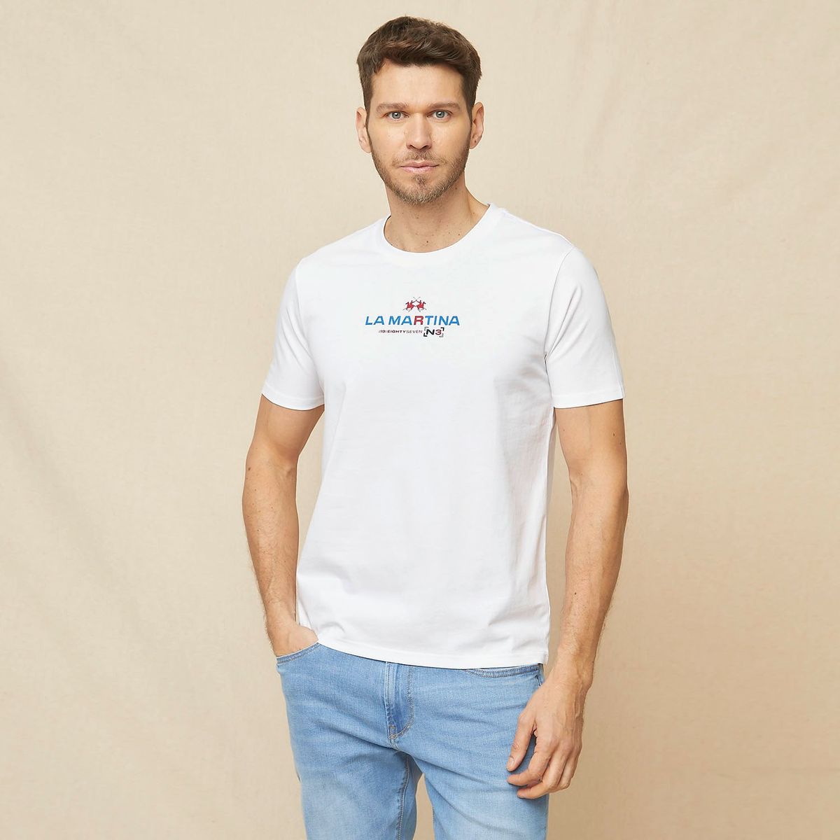 LA MARTINA - Polo La Martina Manga Corta Algodón