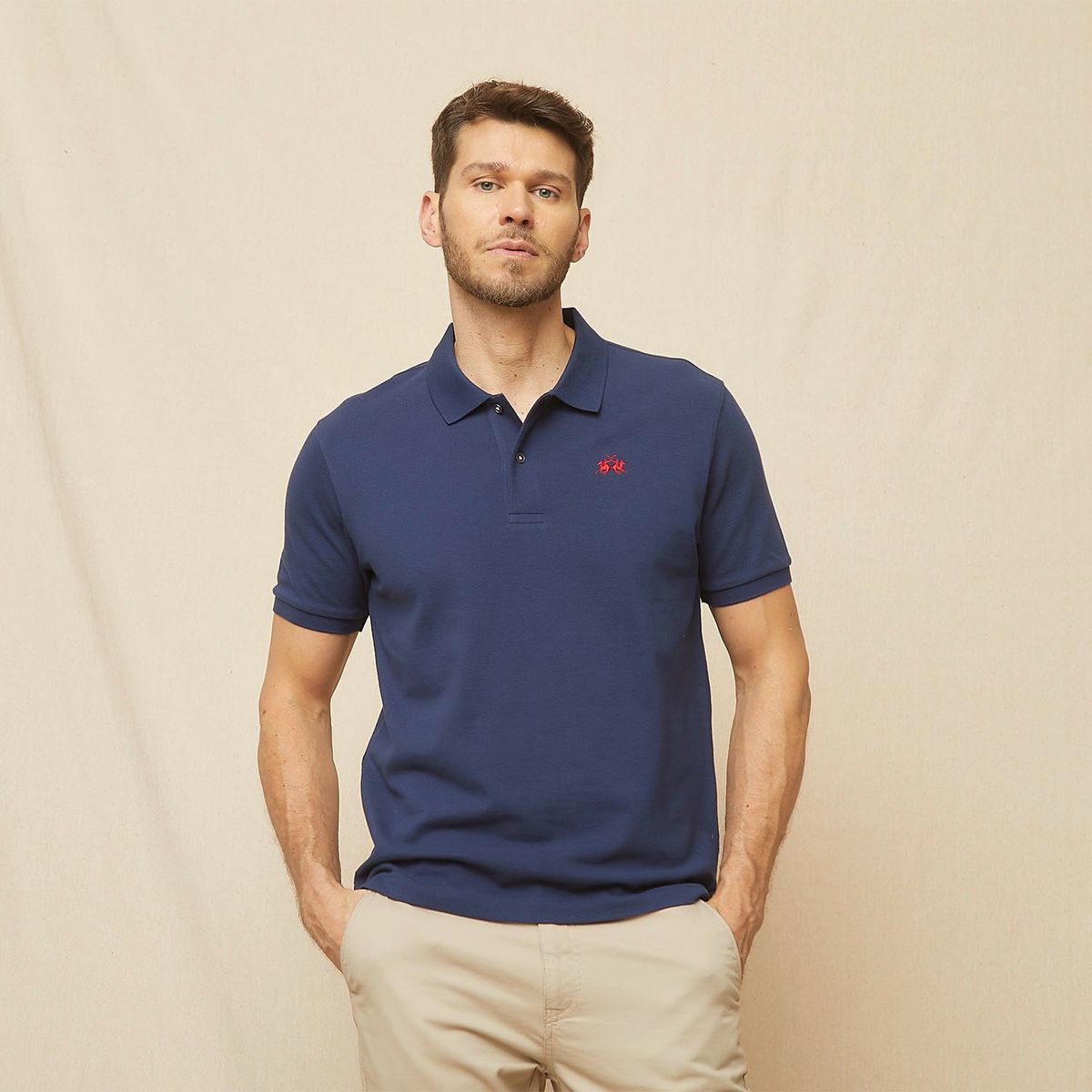 LA MARTINA - Polo 100% Algodón Hombre La Martina