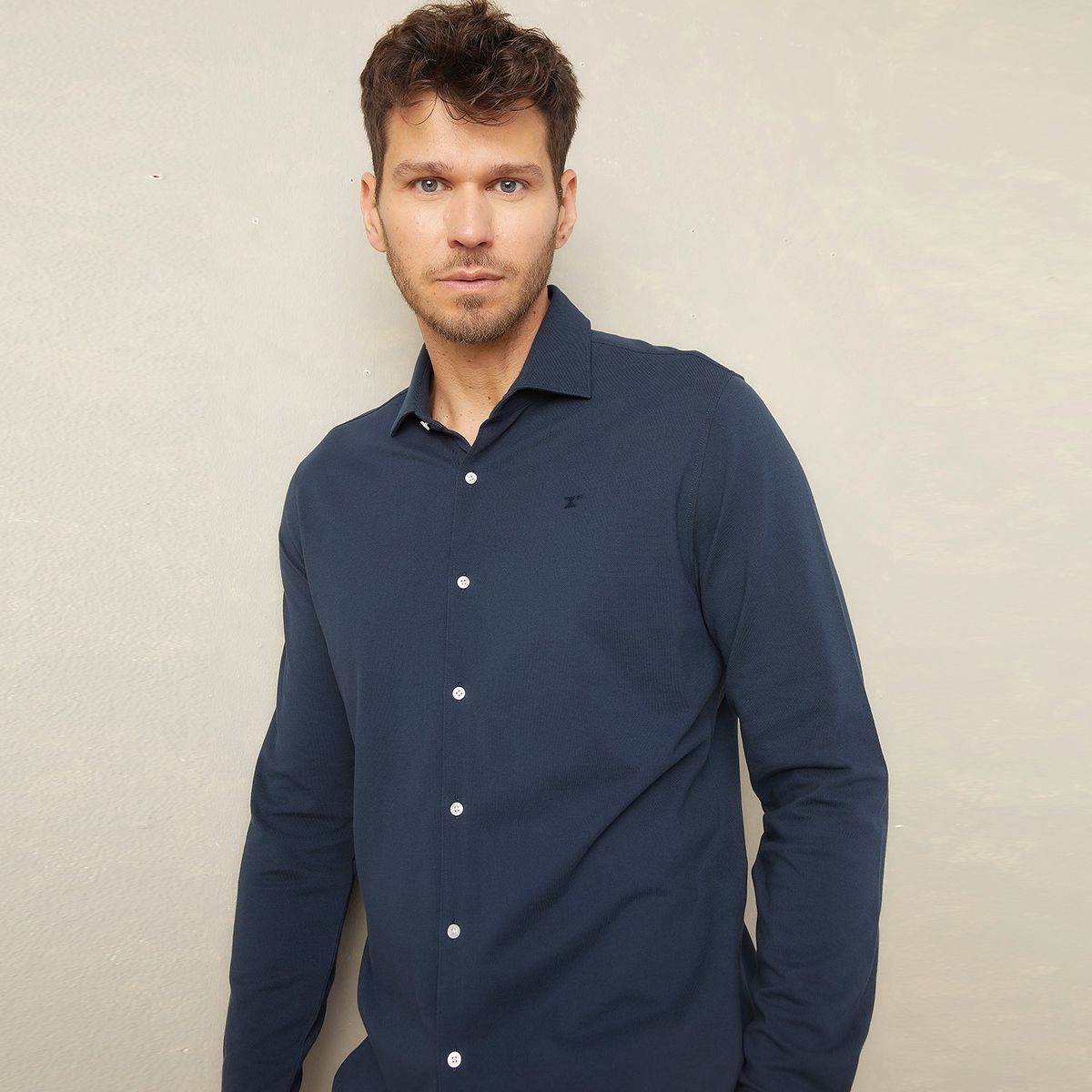 WOLF&HANK - Camisa 100% Algodón Hombre Wolf&hank