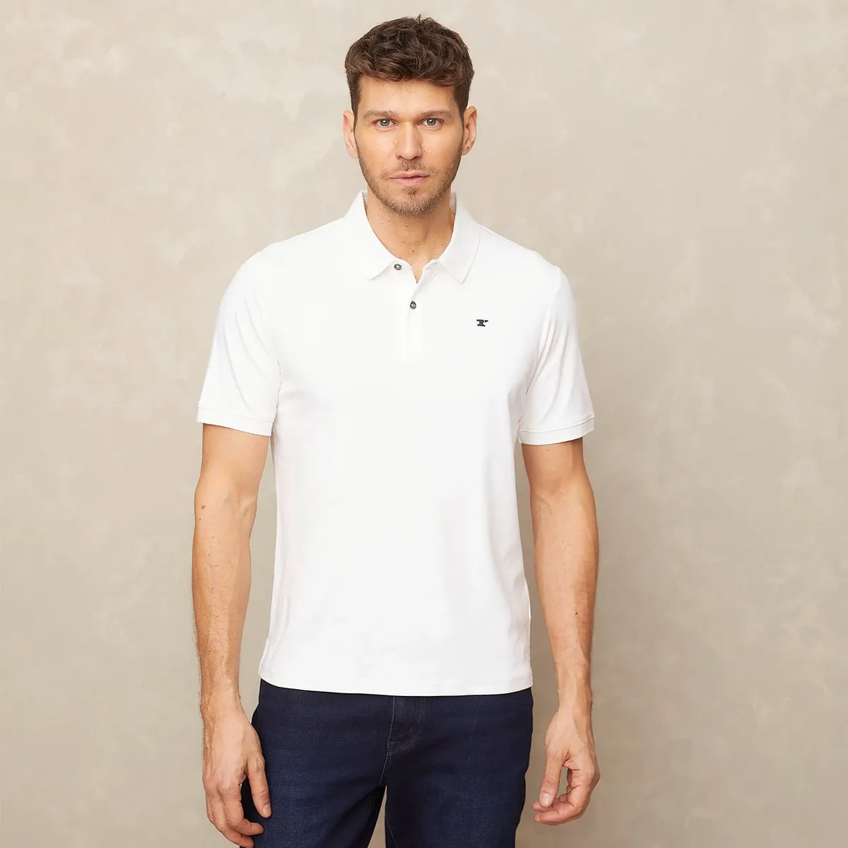 WOLF&HANK - Polo Wolf&Hank Manga Corta Algodón Cuello Polo Hombre