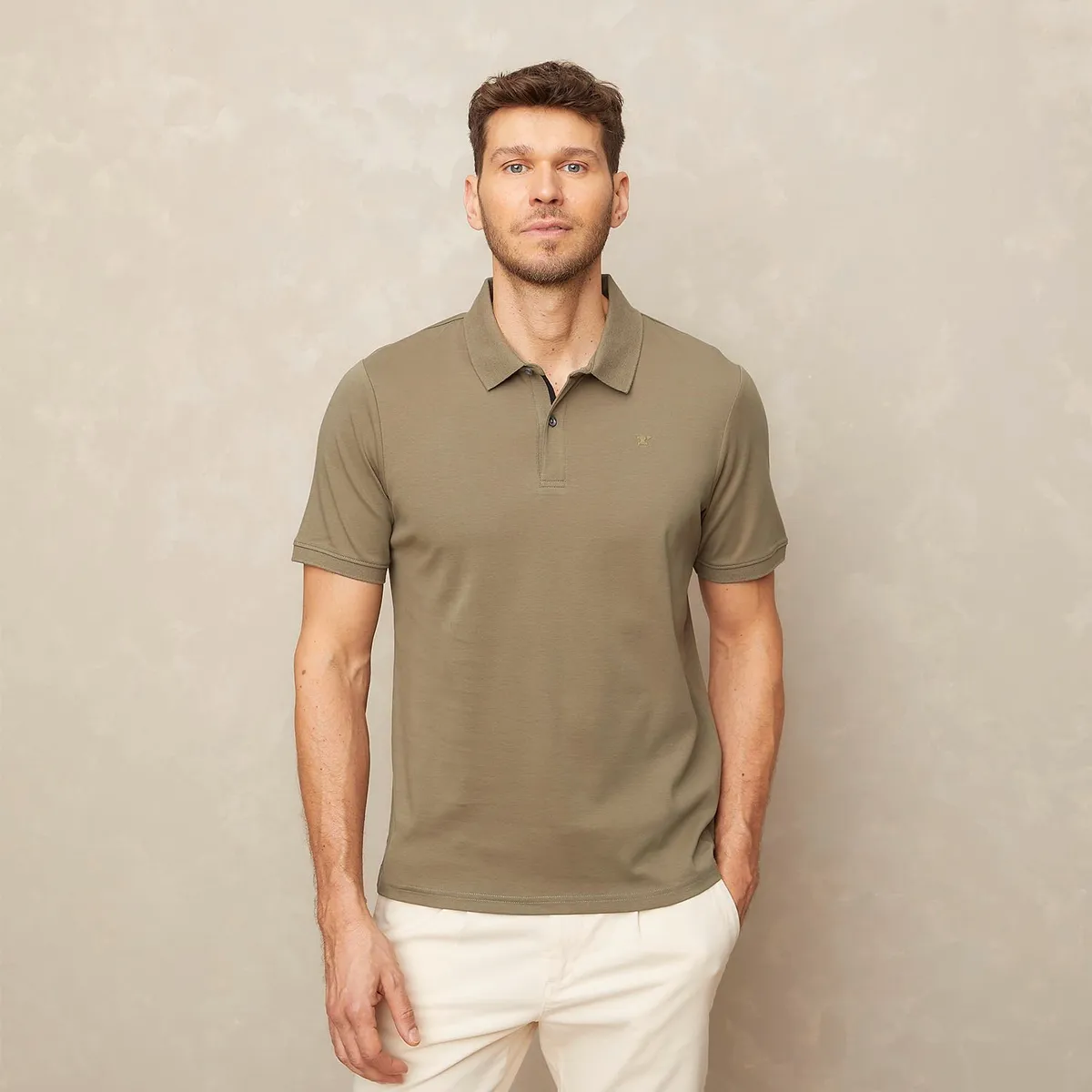 WOLF&HANK - Polo Wolf&Hank Manga Corta Algodón Cuello Polo Hombre