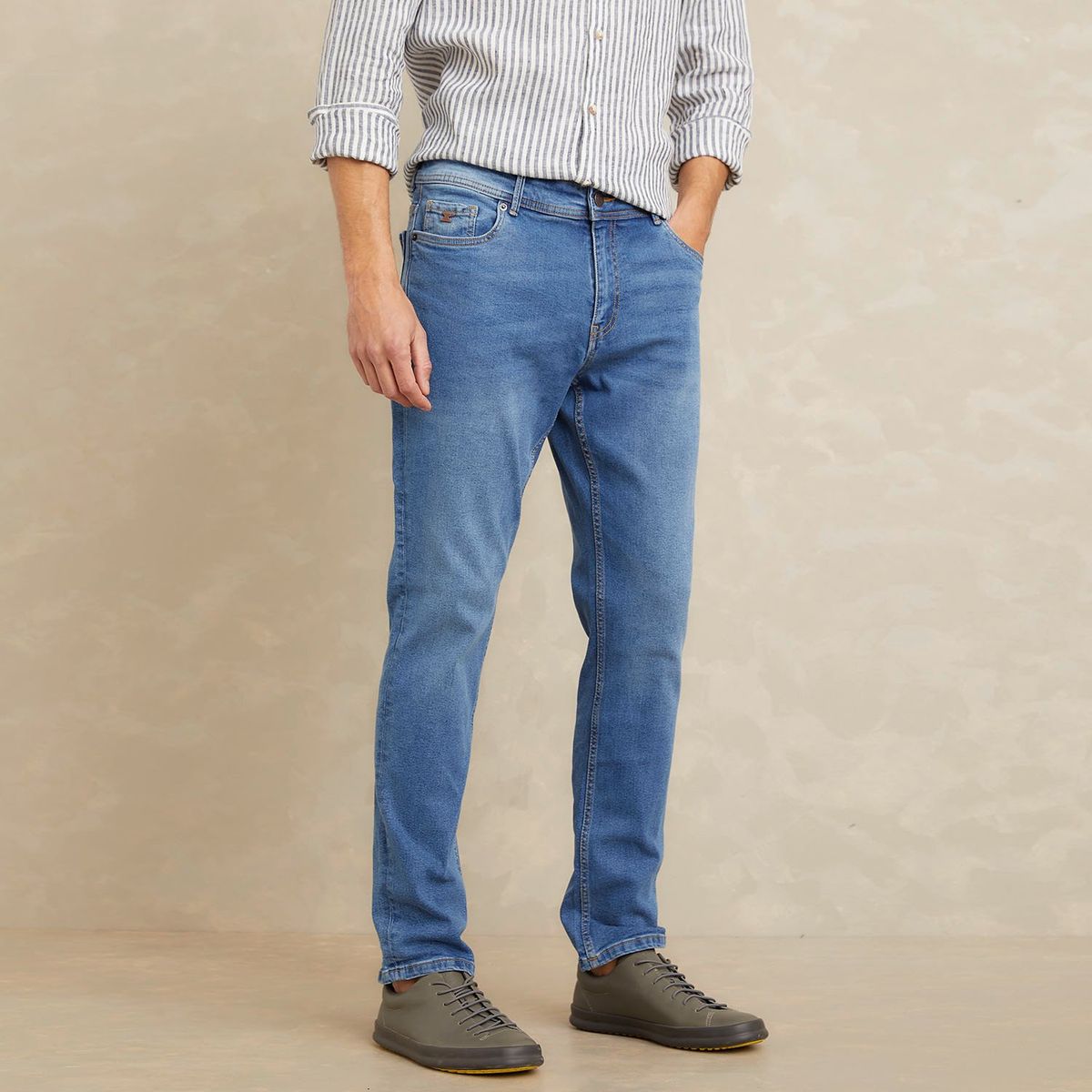 WOLF&HANK - Jean Slim Algodón Hombre Wolf Hank