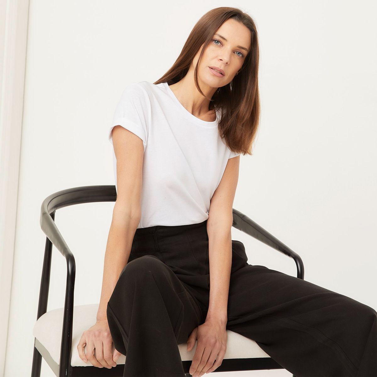 BASEMENT - Polo Basement Manga Corta Algodón Orgánico Mujer