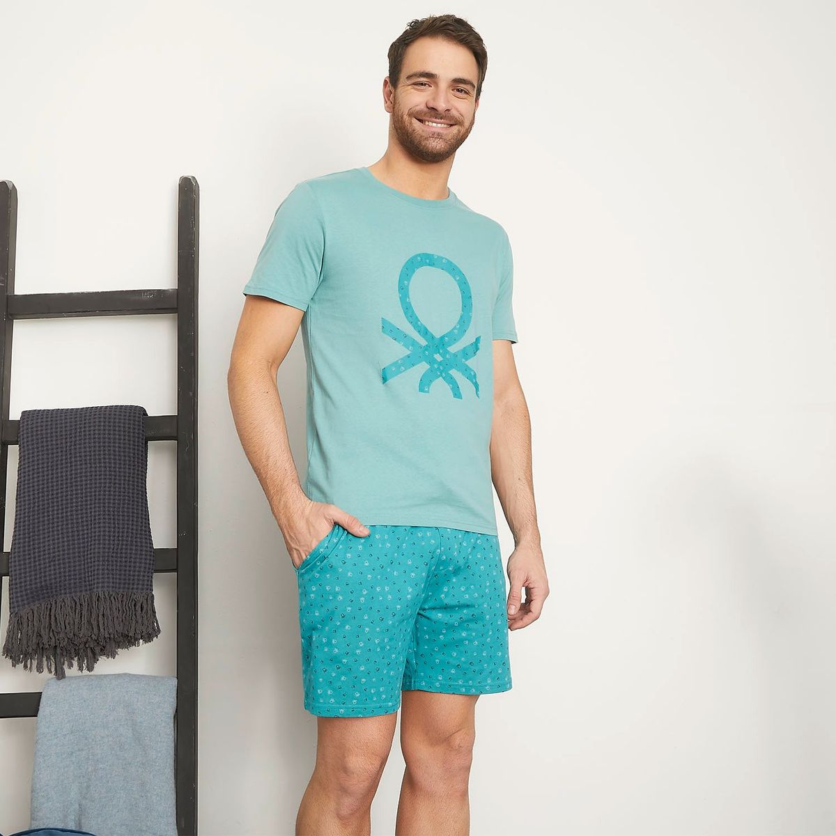 BENETTON - Pijama Algodón Hombre Benetton