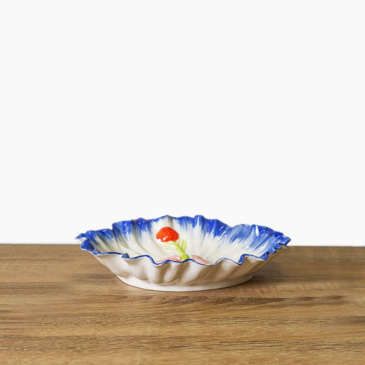 ANIS SAMANEZ - Fuente Aperitivo 12cms Flor Blanca Anis Samanez