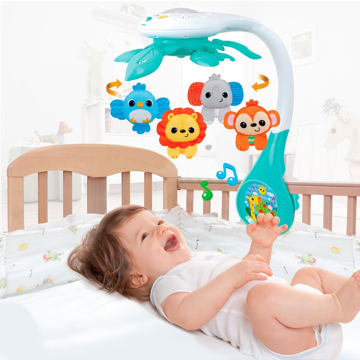 WINFUN - Juguete Bebé Móvil Proyectos Animales Winfun