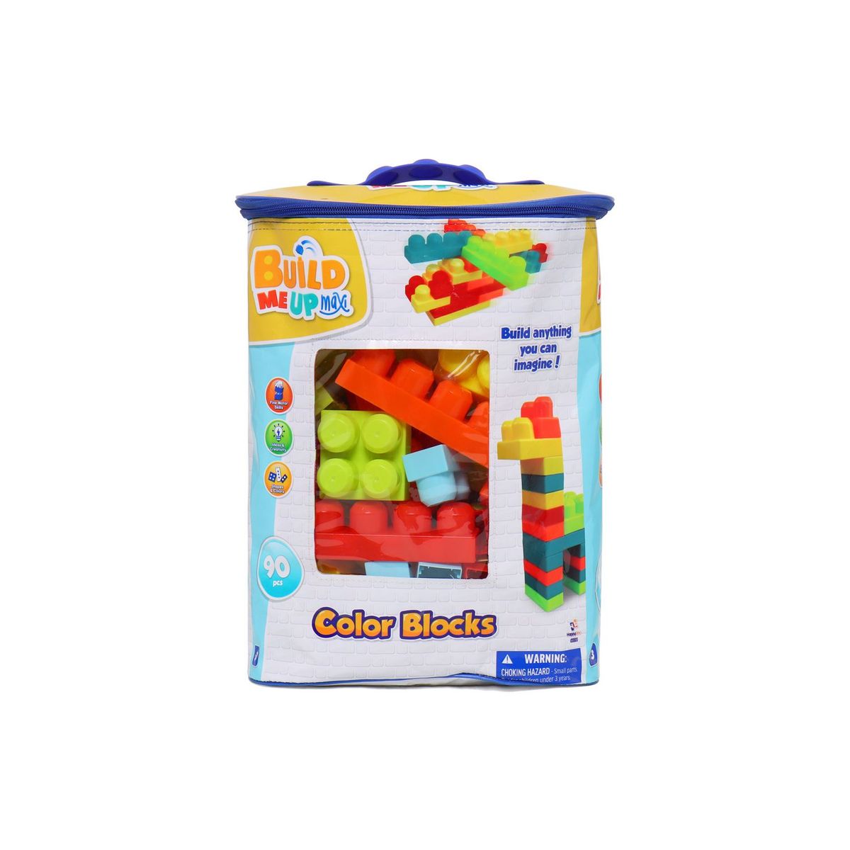 BUILD ME UP MAXI - Bloque De Lego 90 Bloques Build Me Up Maxi