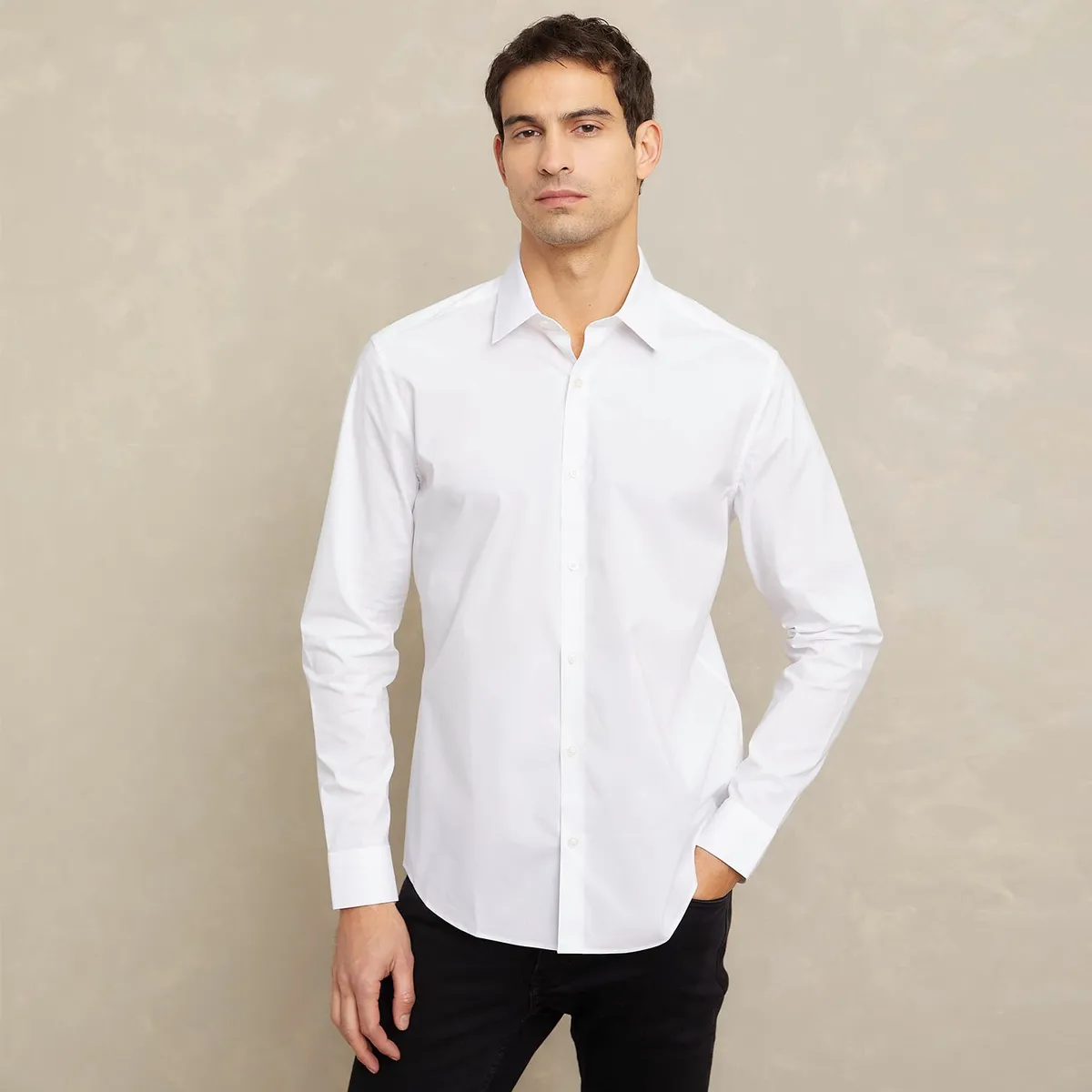 WOLF&HANK - Camisa de Vestir Hombre Wolf&Hank