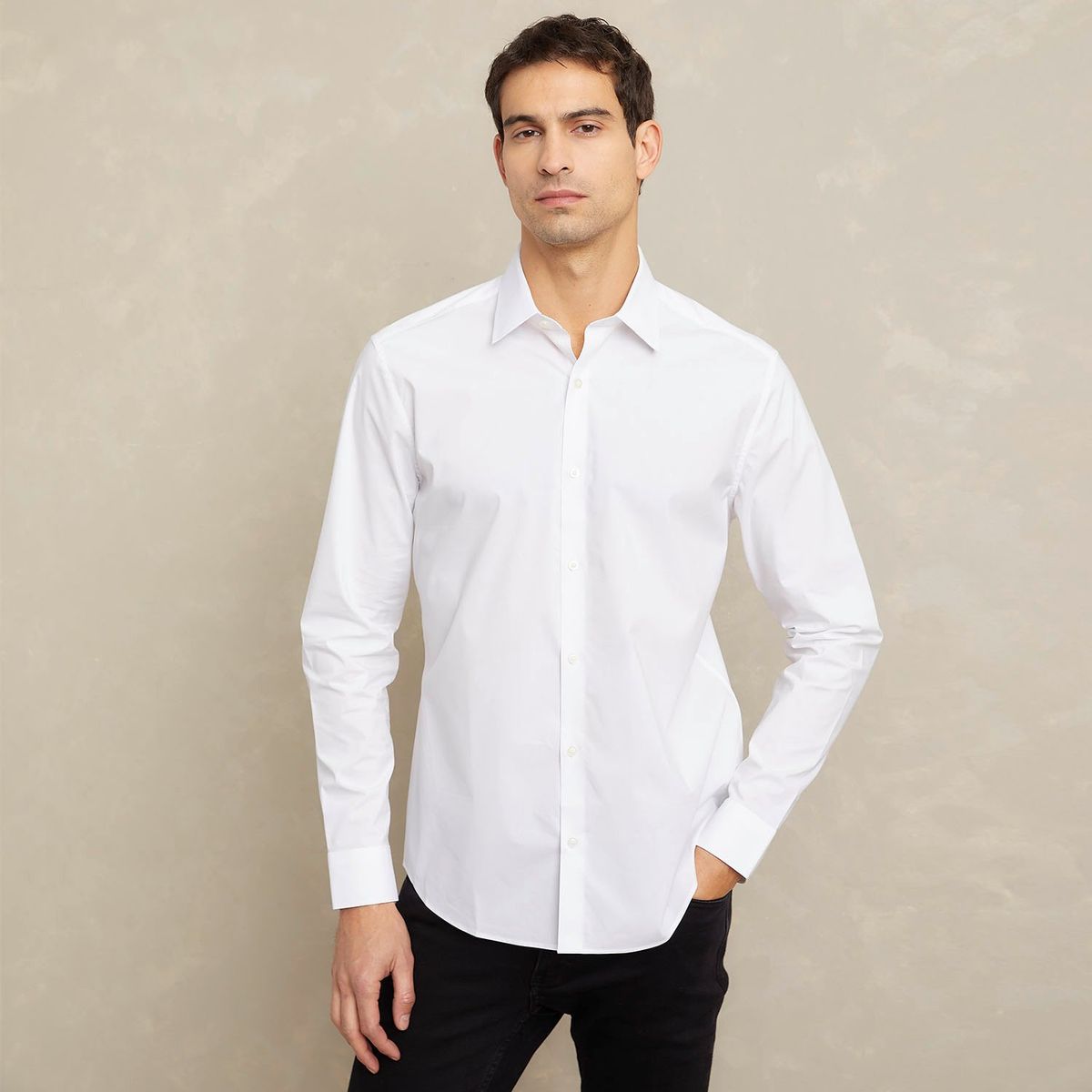 WOLF&HANK - Camisa de Vestir Hombre Wolf&Hank