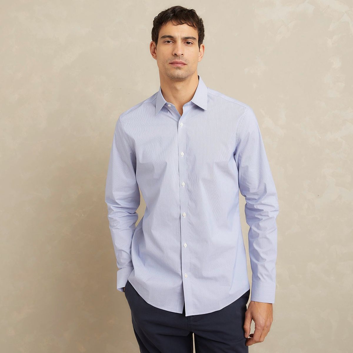 WOLF&HANK - Camisa de Vestir Algodón Hombre Wolf&Hank