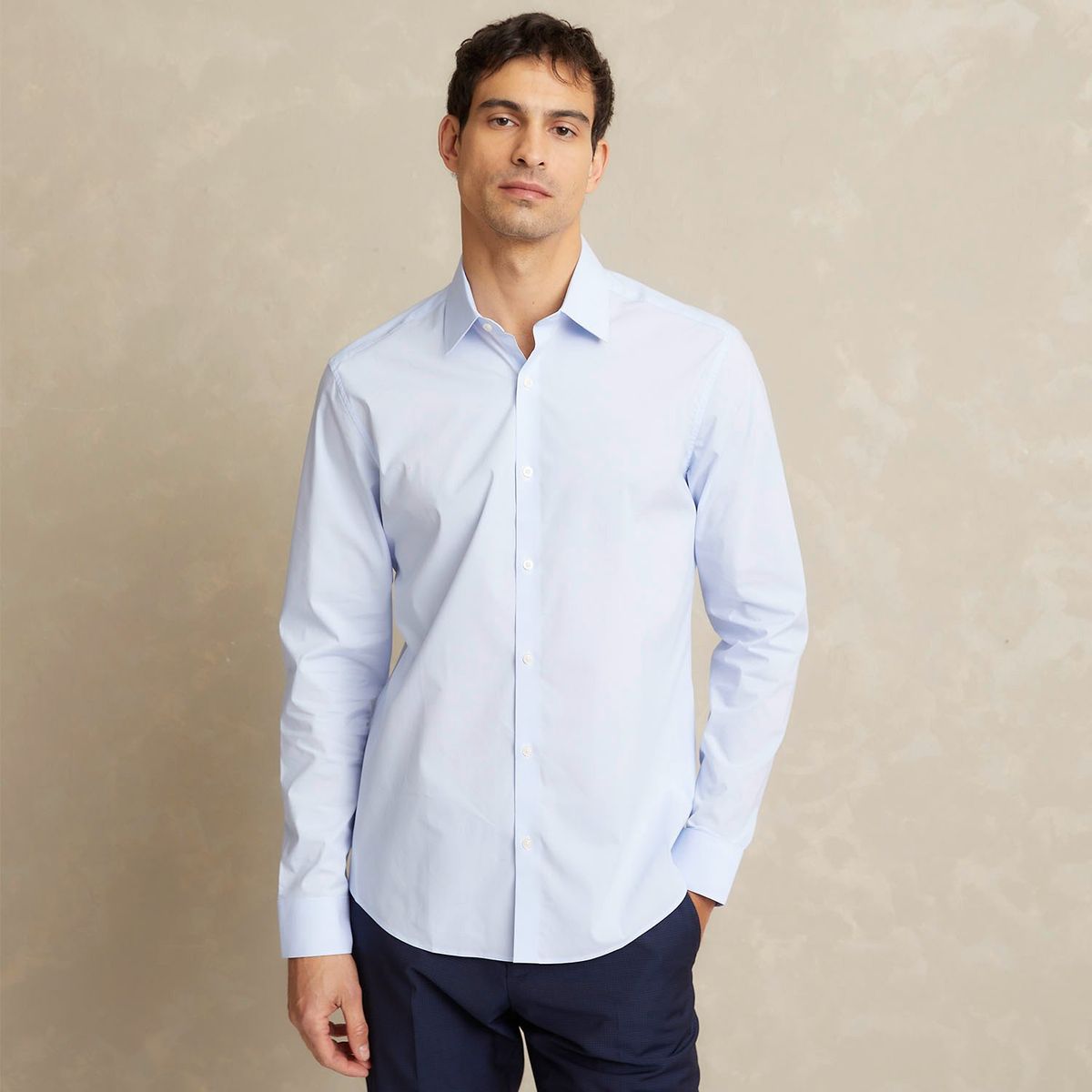WOLF&HANK - Camisa de Vestir Algodón Hombre Wolf&Hank