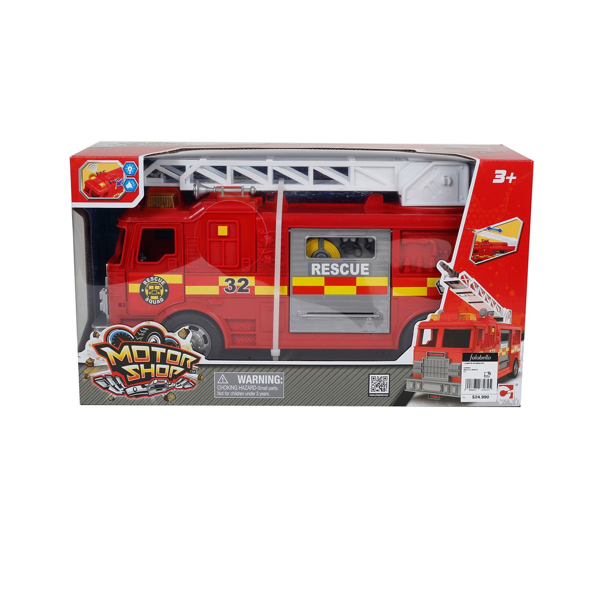 MOTOR SHOP - Camión Bombero Motor Shop