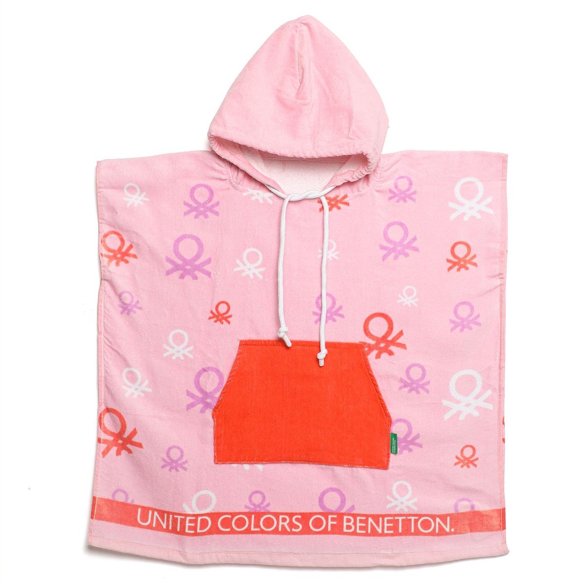 BENETTON - Toalla Poncho 100% Algodón 60x120cm Benetton