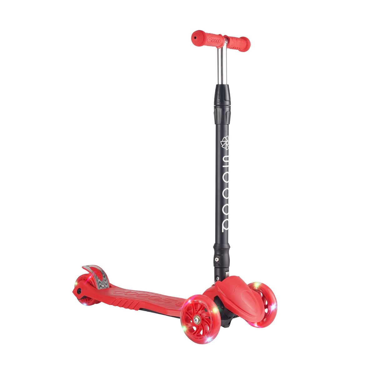 SCOOP - Scooter 3 Ruedas Plegable Con Luces Scoop