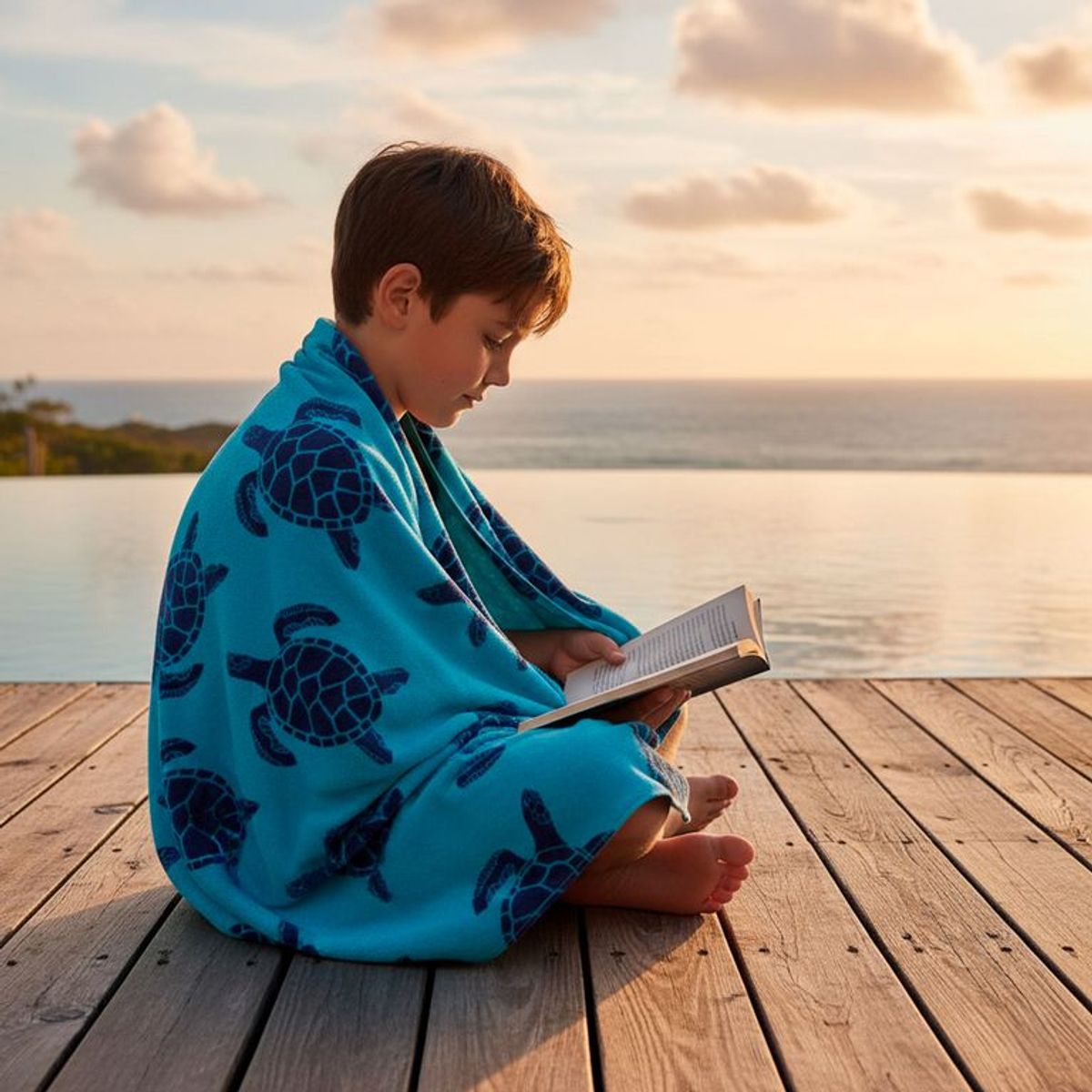 AMBIENTA - Toalla de Playa 100% Algodón 70x150cm Ambienta