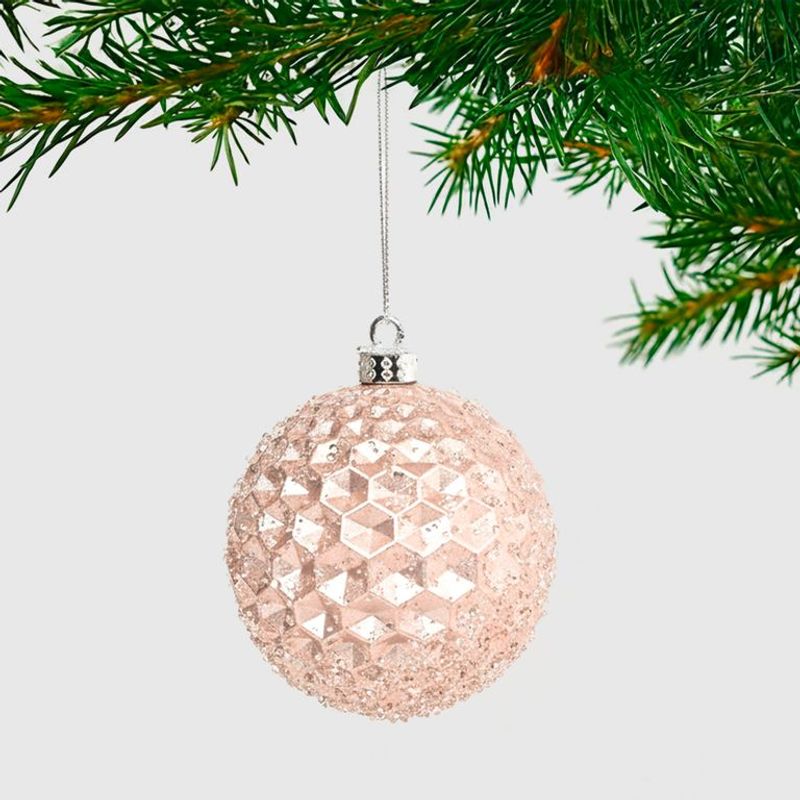MICA - Bola adorno de árbol rose gold