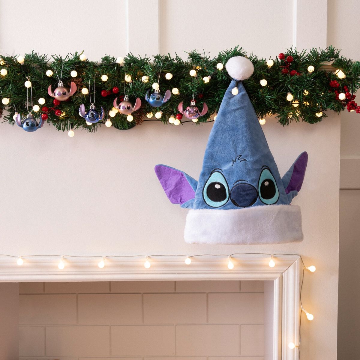 DISNEY - Setx6 adornos árbol navidad Stitch