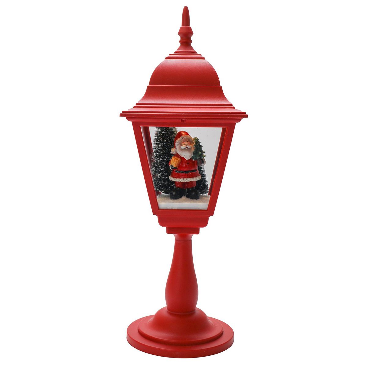 MICA - Farol navideño led rojo 
