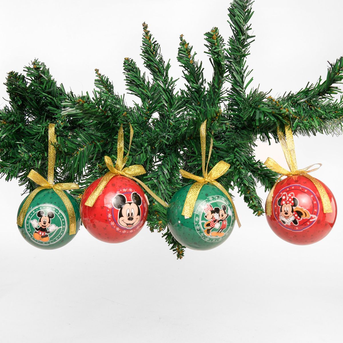 DISNEY - Set4 bolas árbol Mickey