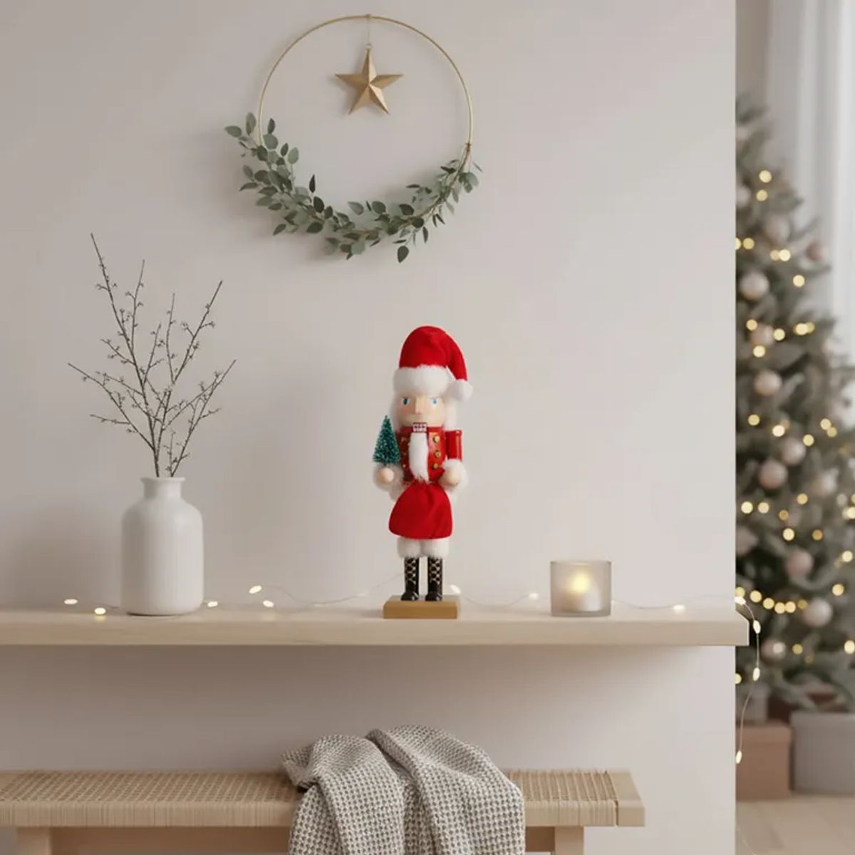 MICA - Cascanuez papa noel 30 cm