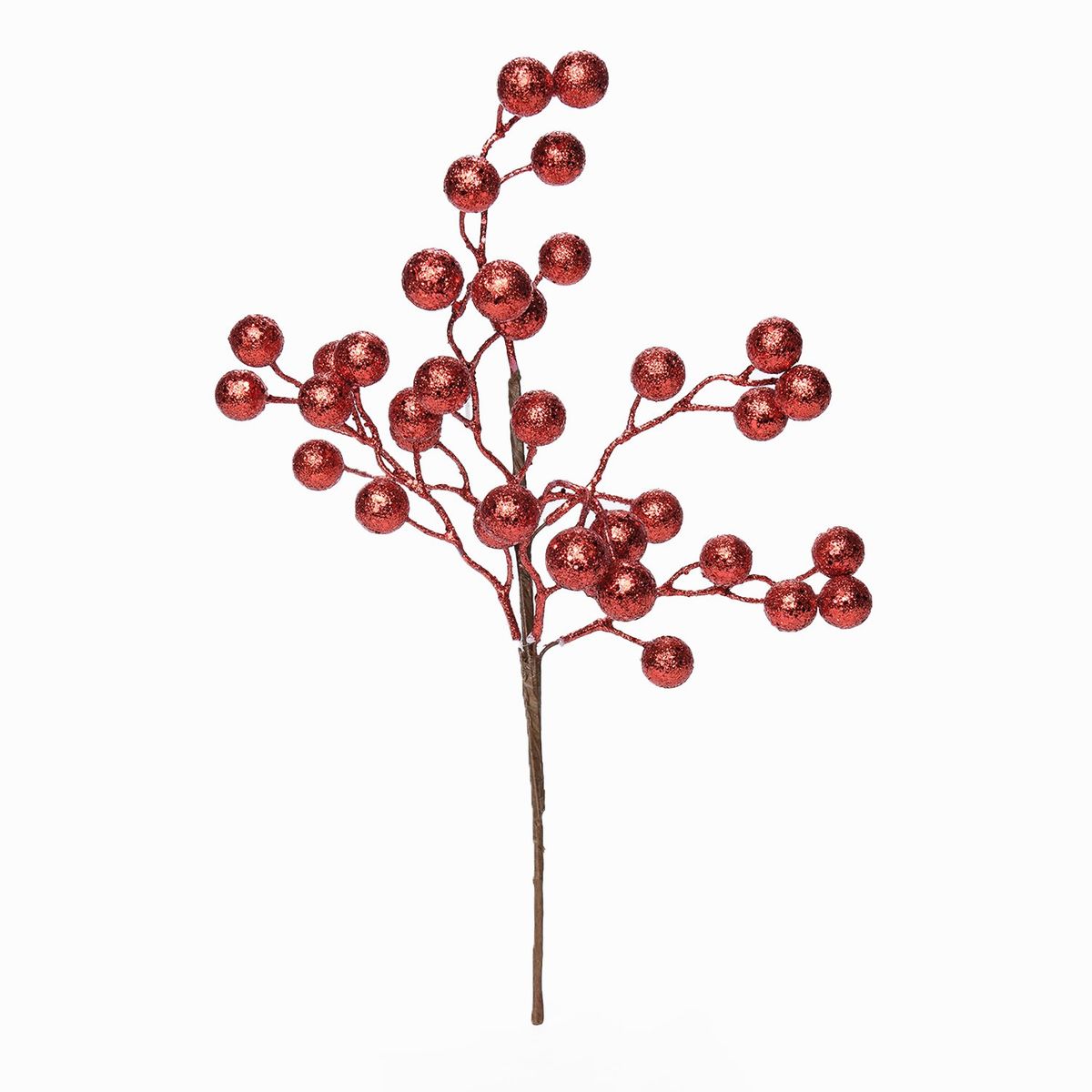 MICA - Rama navideña roja 45cm