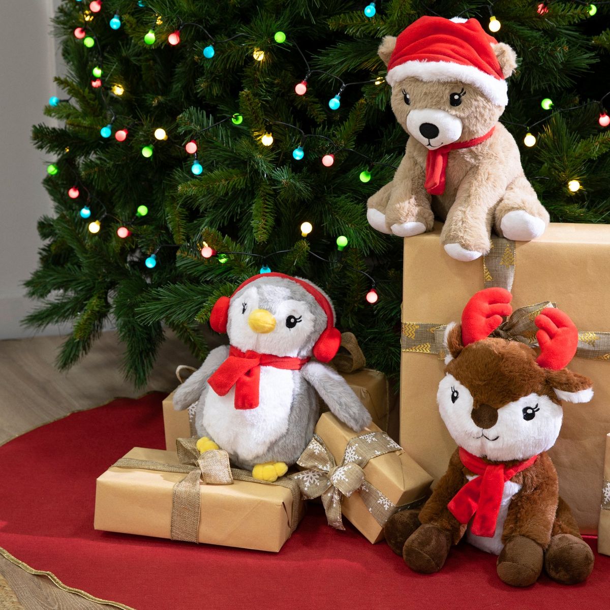 MICA - Peluche navideño pingüino