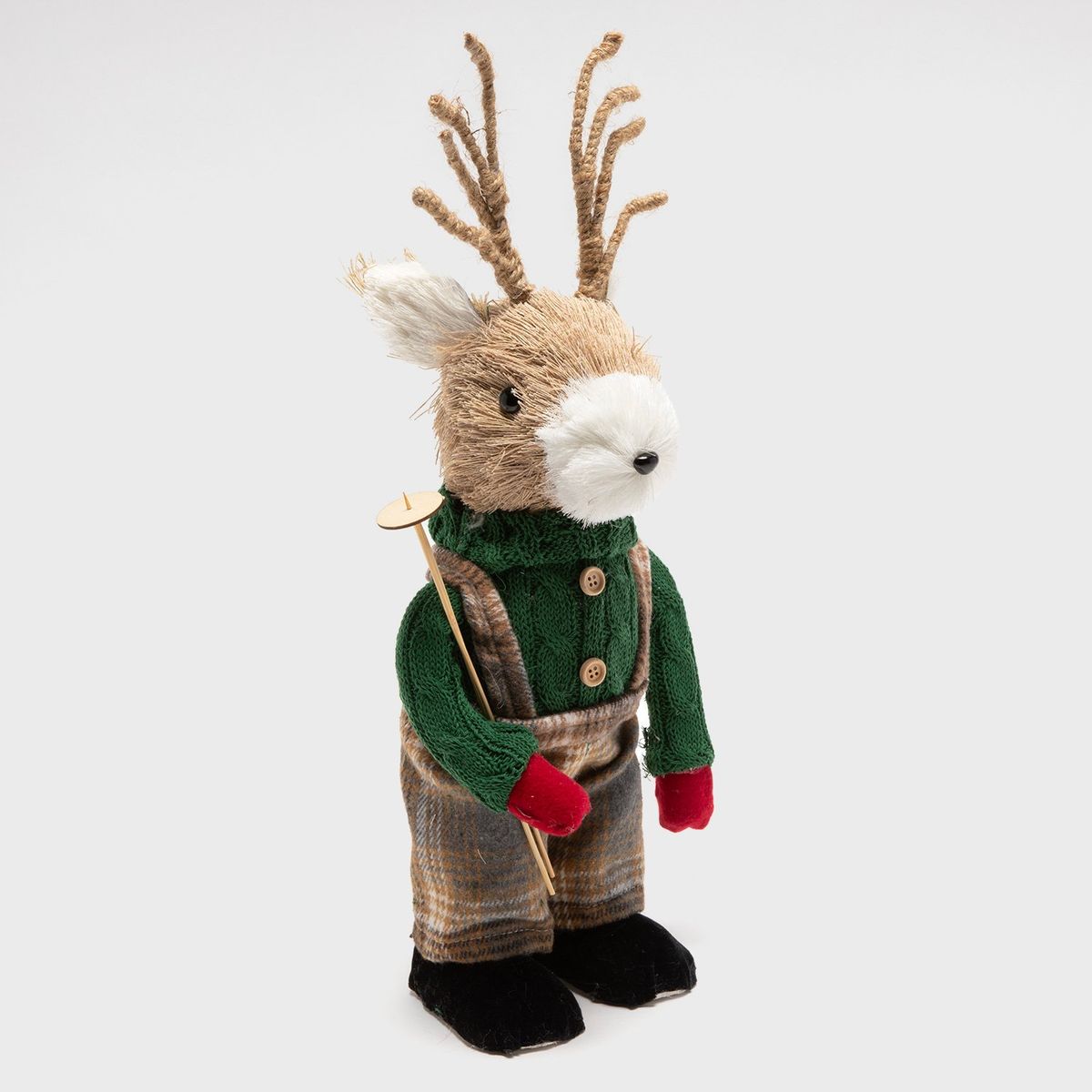 MICA - Peluche navidad Reno esquiador