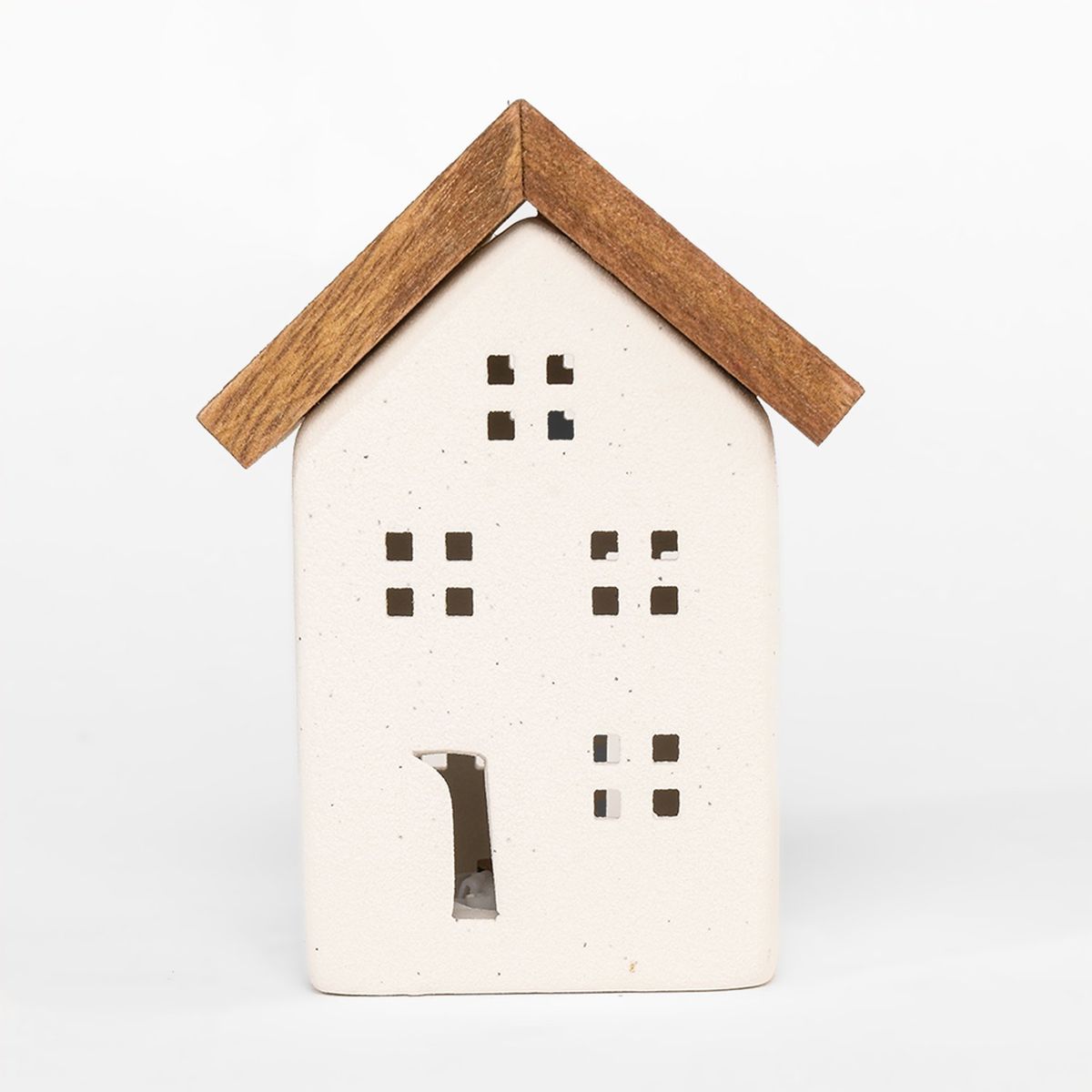 MICA - Casita de madera navideña