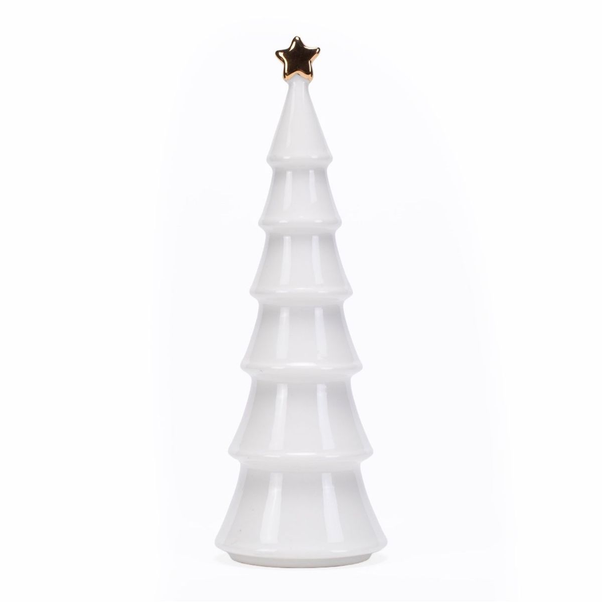 MICA - Adorno navidad pino cerámica 22cm