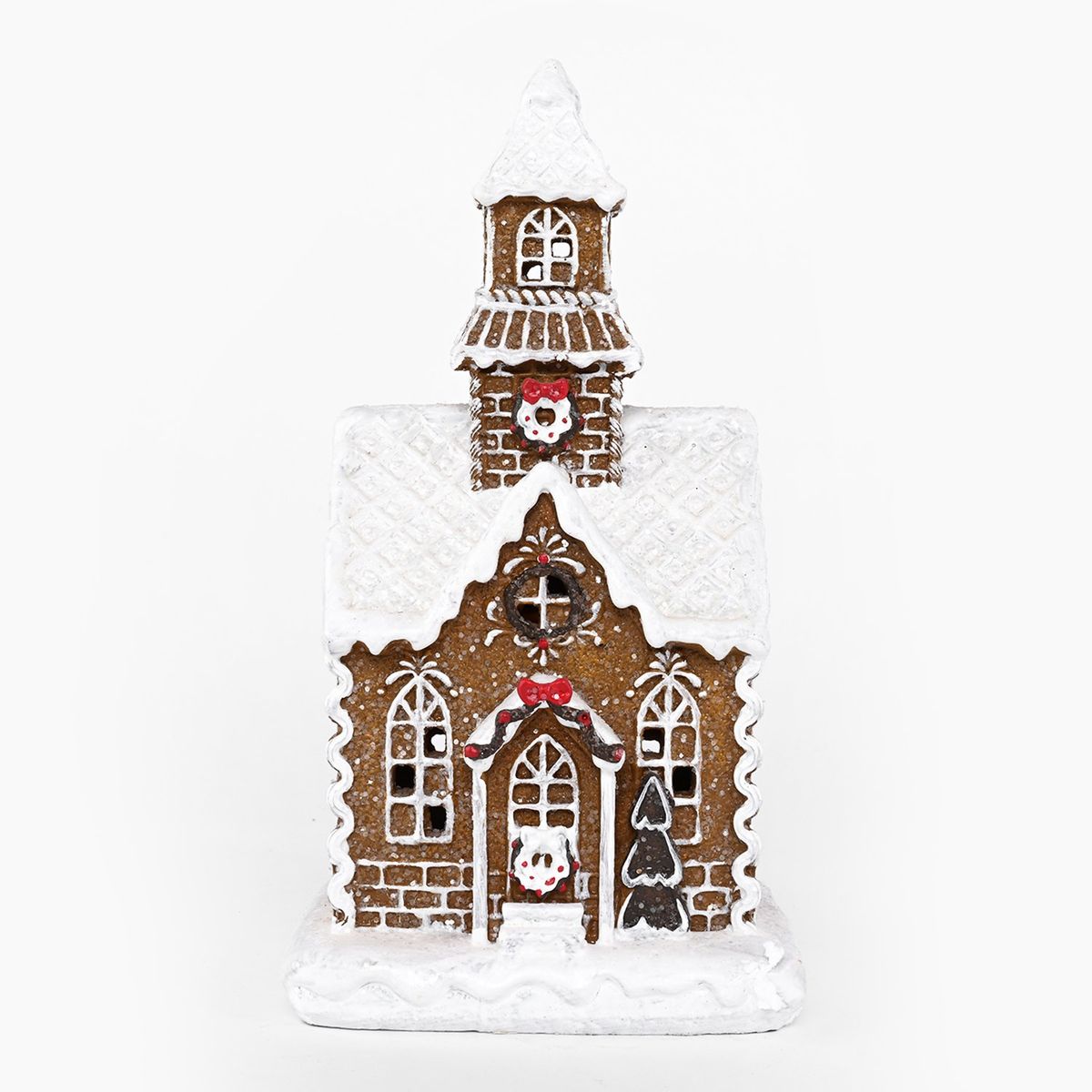 MICA - Casa navideña candy 25x13x11cm