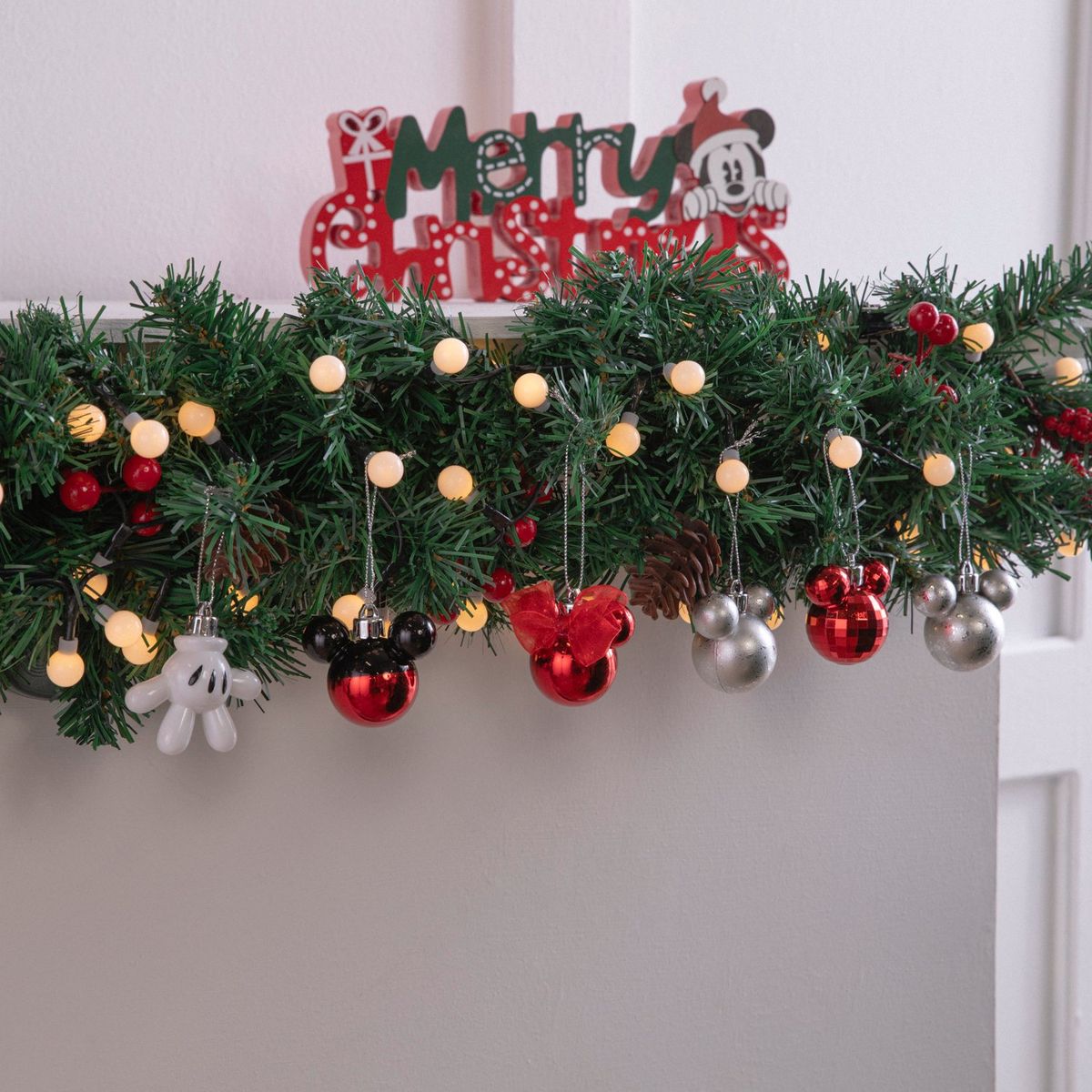 DISNEY - Setx6 adornos arbol disney Mickey