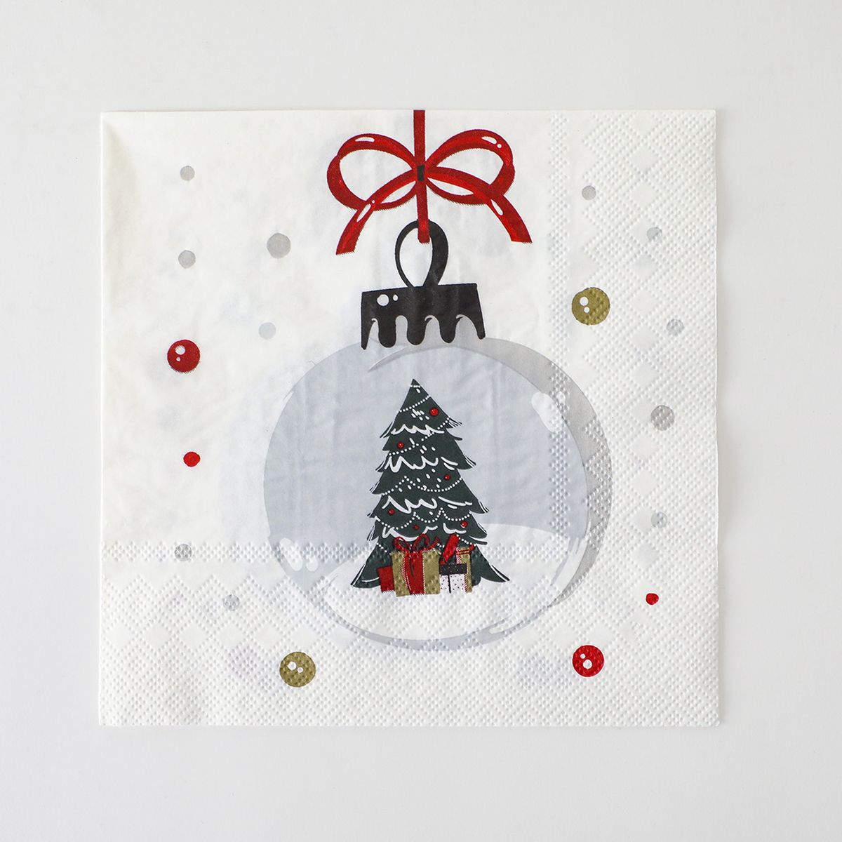 MICA - 20 Servilletas navideñas burbuja