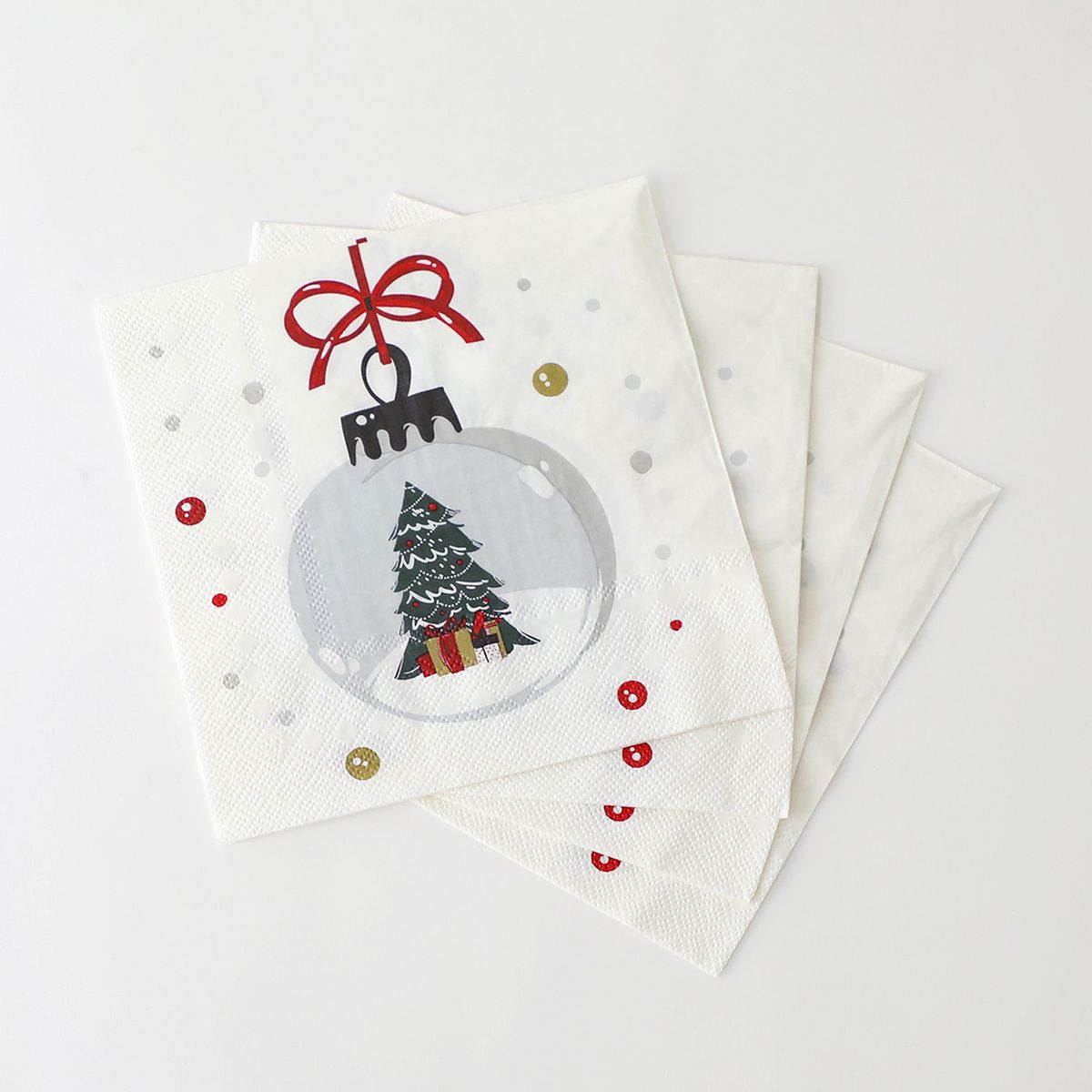 MICA - 20 Servilletas navideñas burbuja