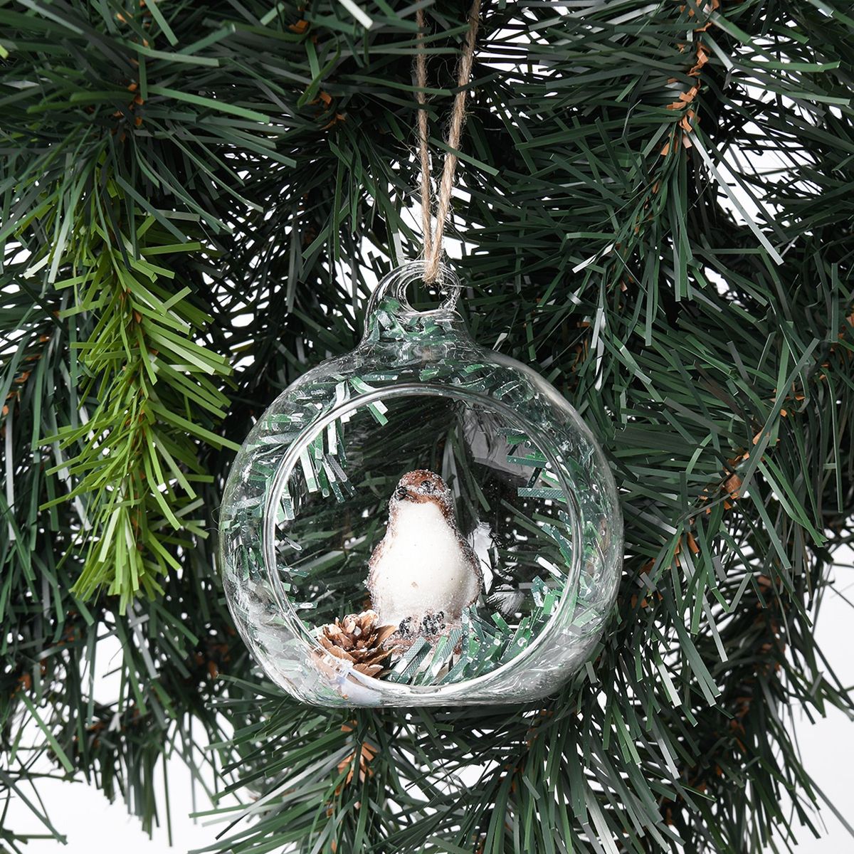 MICA - Adorno Árbol bola burbuja pajarito 