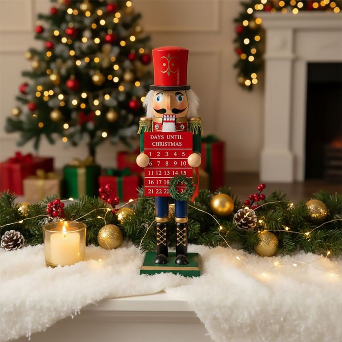 MICA - Cascanuez calendario adviento 35 cm