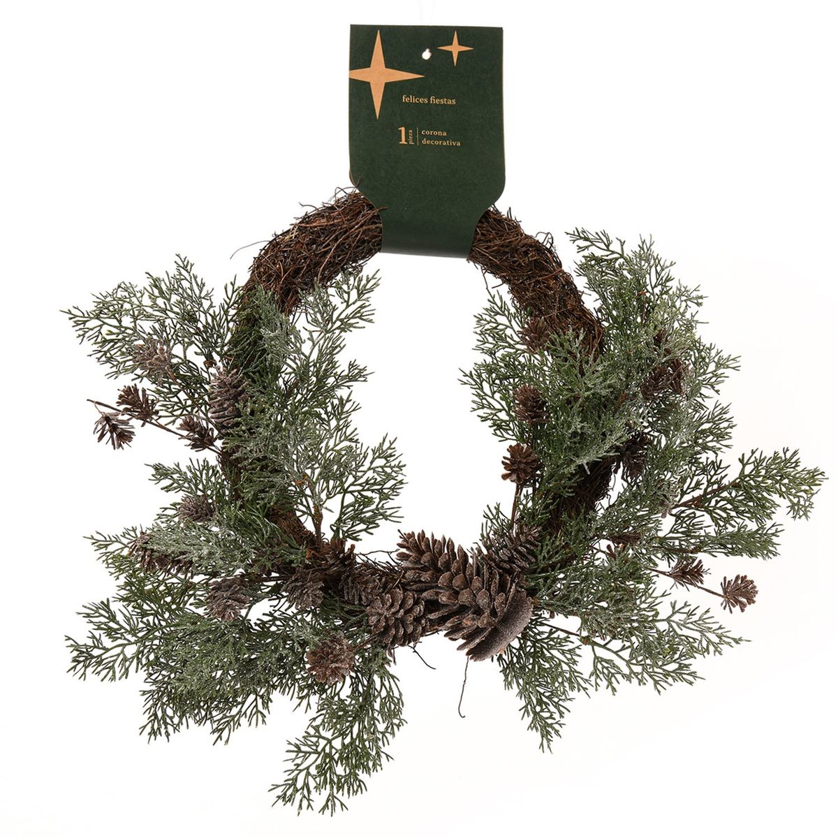 MICA - Guirnalda navideña 41x51x9cm