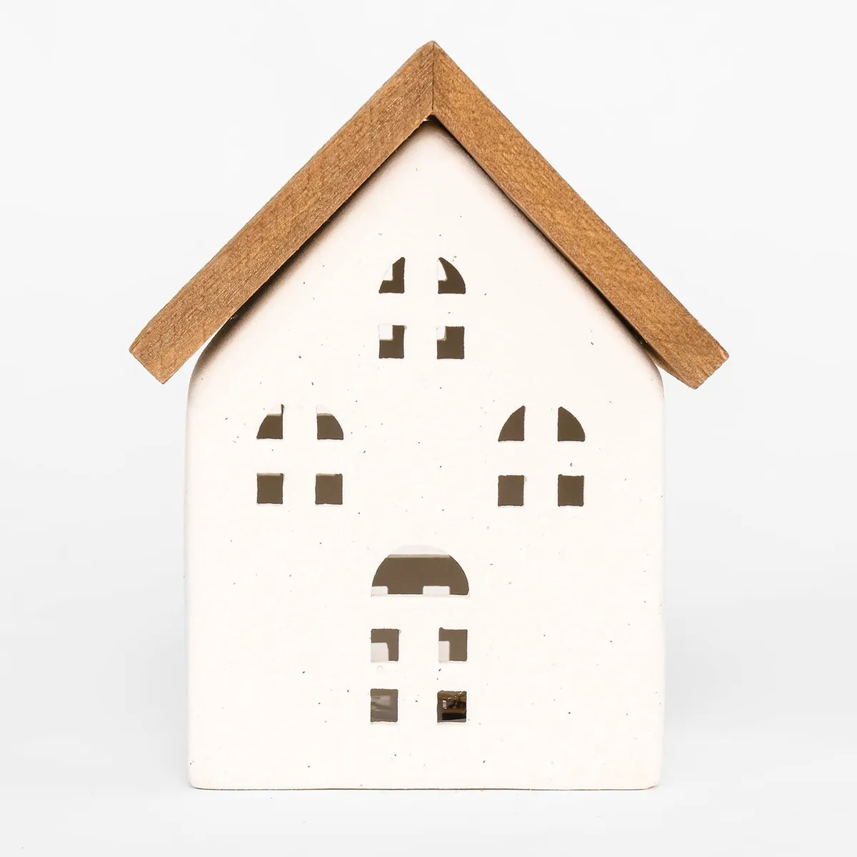 MICA - Casita de madera navideña