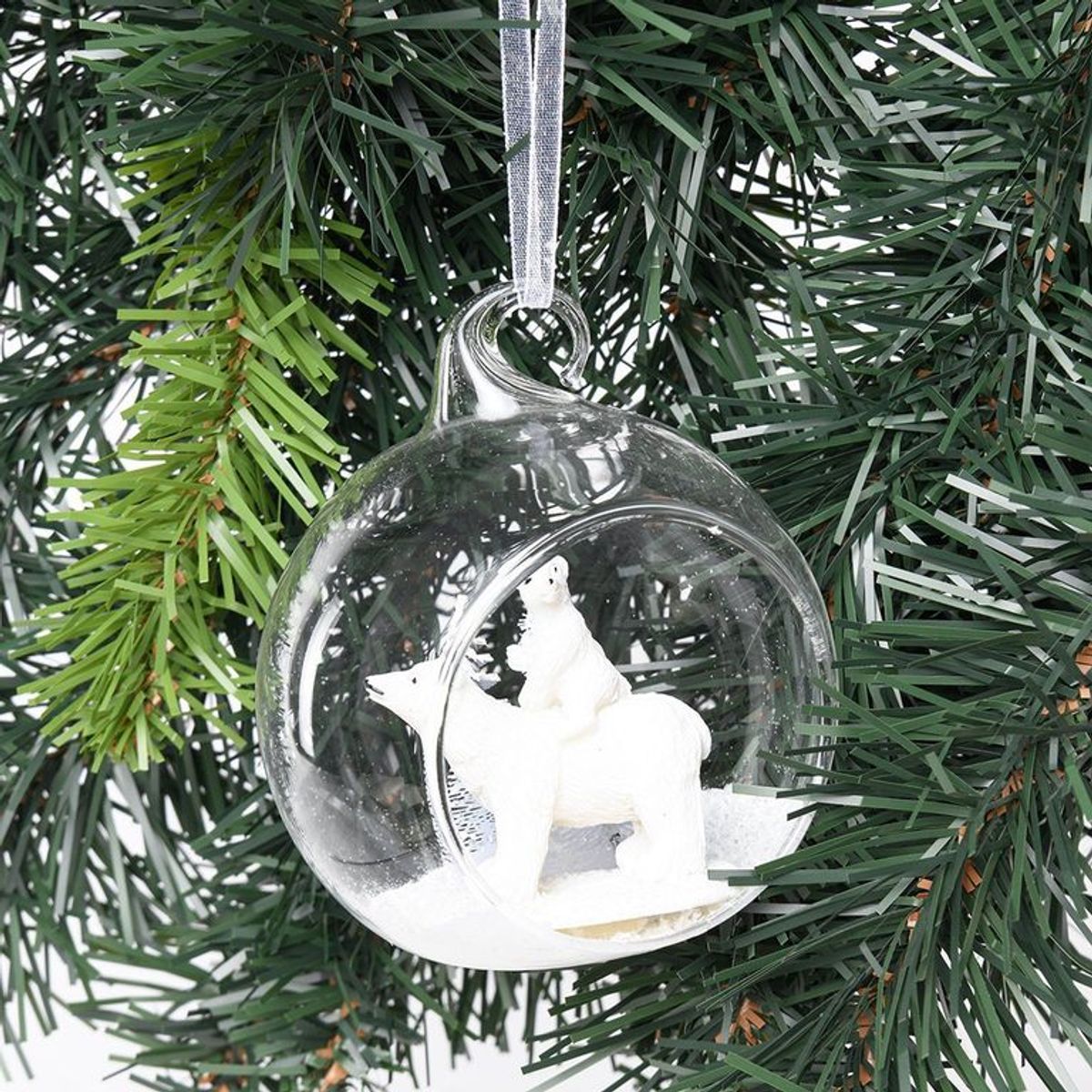 MICA - Adorno Árbol bola burbuja osos navideños