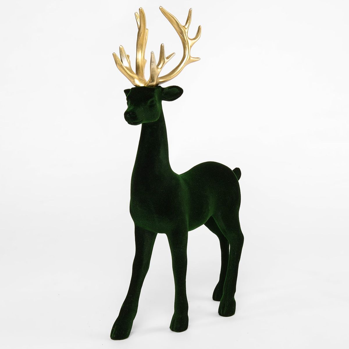 MICA - Adorno navideño reno velvet 32cm