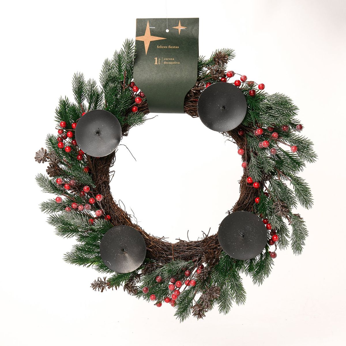 MICA - Corona de adviento 50x10cm