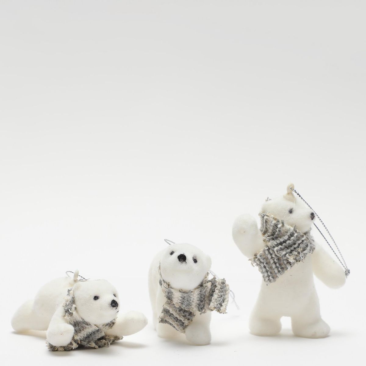 MICA - Setx3 osos adorno de árbol