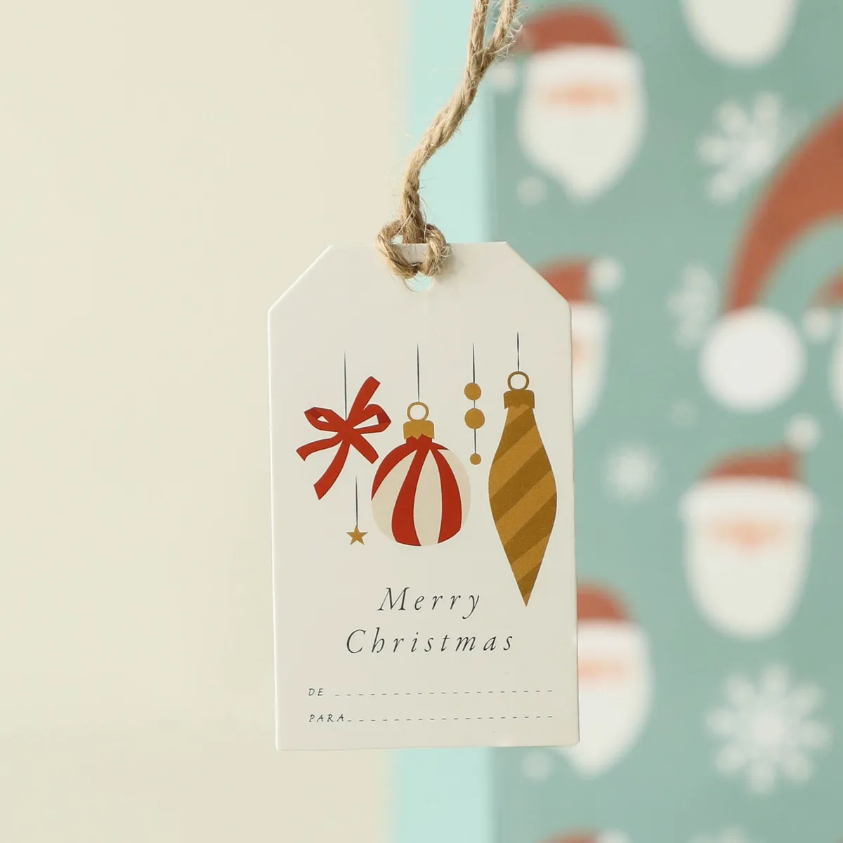 MICA - Set etiquetas regalo navidad