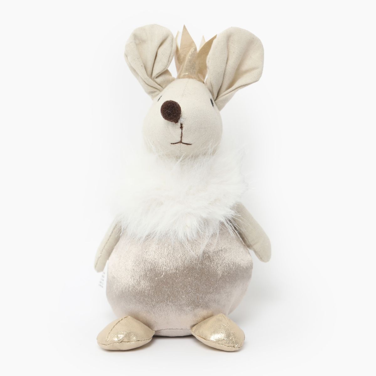 MICA - Peluche ratón navideño princesa 22cm