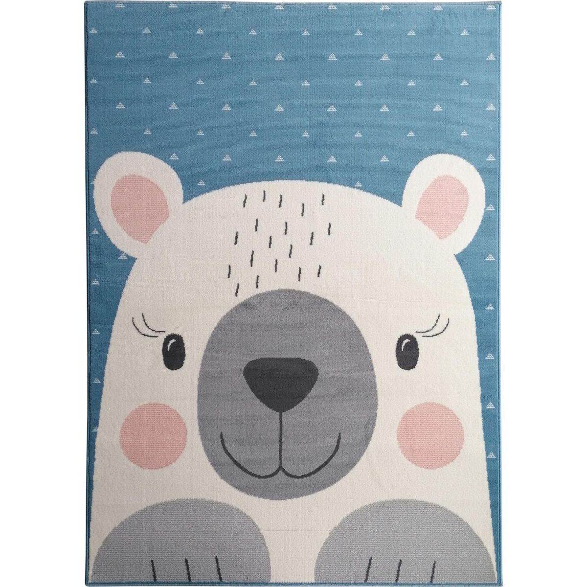 MICA - Alfombra Luna Oso Infantil 160x225cm
