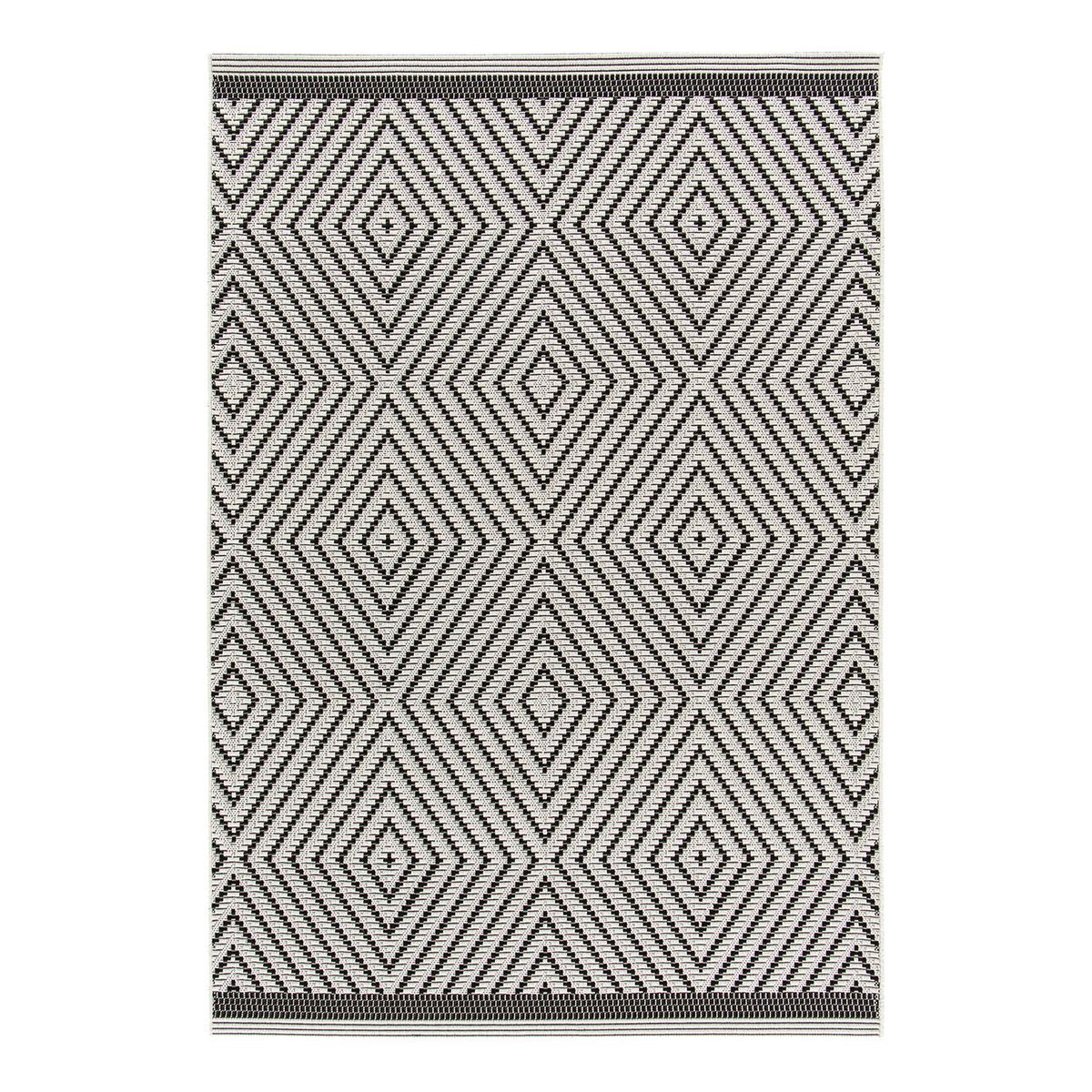 MICA - Alfombra Grace Rombos Marrón